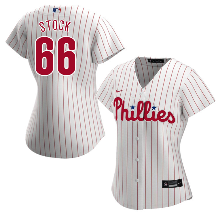 Nike Women #66 Robert Stock Philadelphia Phillies Baseball Jerseys Sale-White